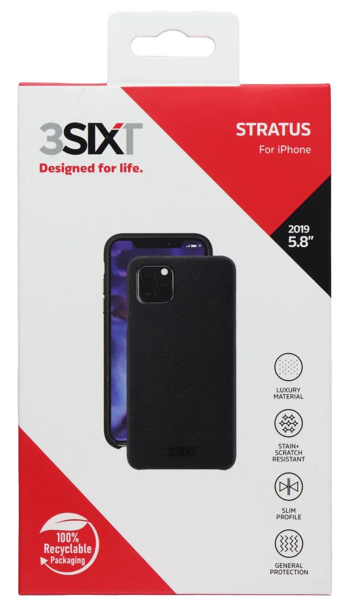 3SIXT Stratus Series Case for Apple iPhone 11 Pro - Black