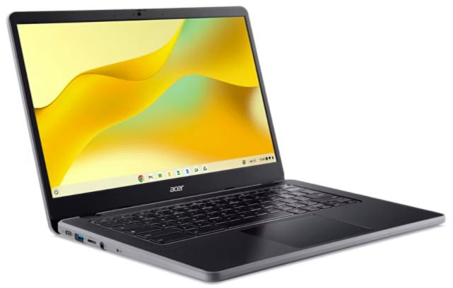 Acer Chromebook 314 C936 Laptop 14" - Black - Intel N100 0.8GHz - 8GB RAM - 64GB
