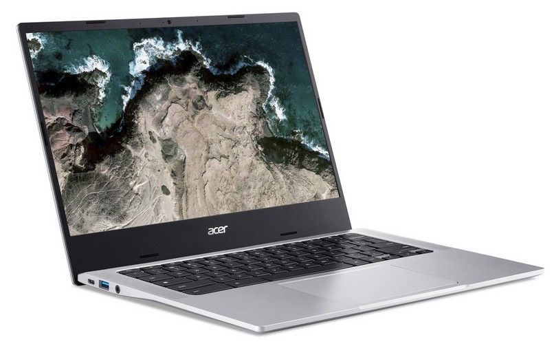 Acer Chromebook 514 CB514-2H Laptop 14" - Pure Silver - ARM Cortex A76 2.6GHz - 8GB RAM - 64GB