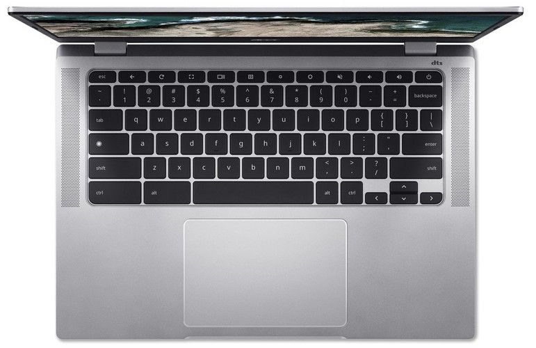 Acer Chromebook 514 CB514-2H Laptop 14" - Pure Silver - ARM Cortex A76 2.6GHz - 8GB RAM - 64GB