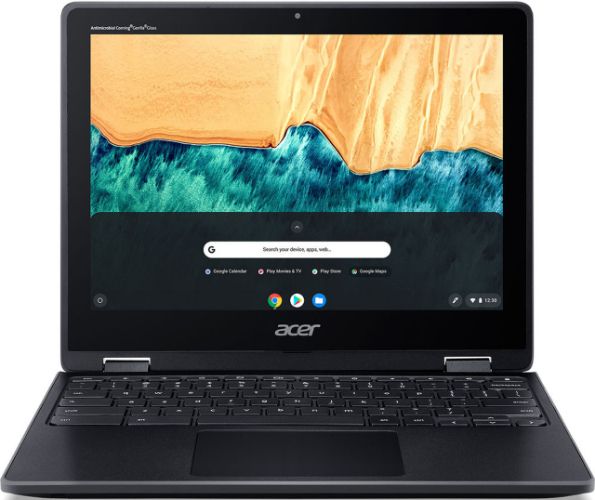Acer Chromebook Spin 512 R851TN 2-in-1 Laptop 12" - Shale Black - Intel Celeron N4120 1.1GHz - 4GB RAM - 32GB