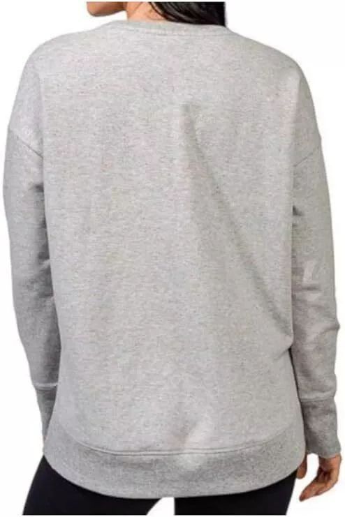 Active Life Women's Side Slit Modal Top (Medium) - Grey Confetti