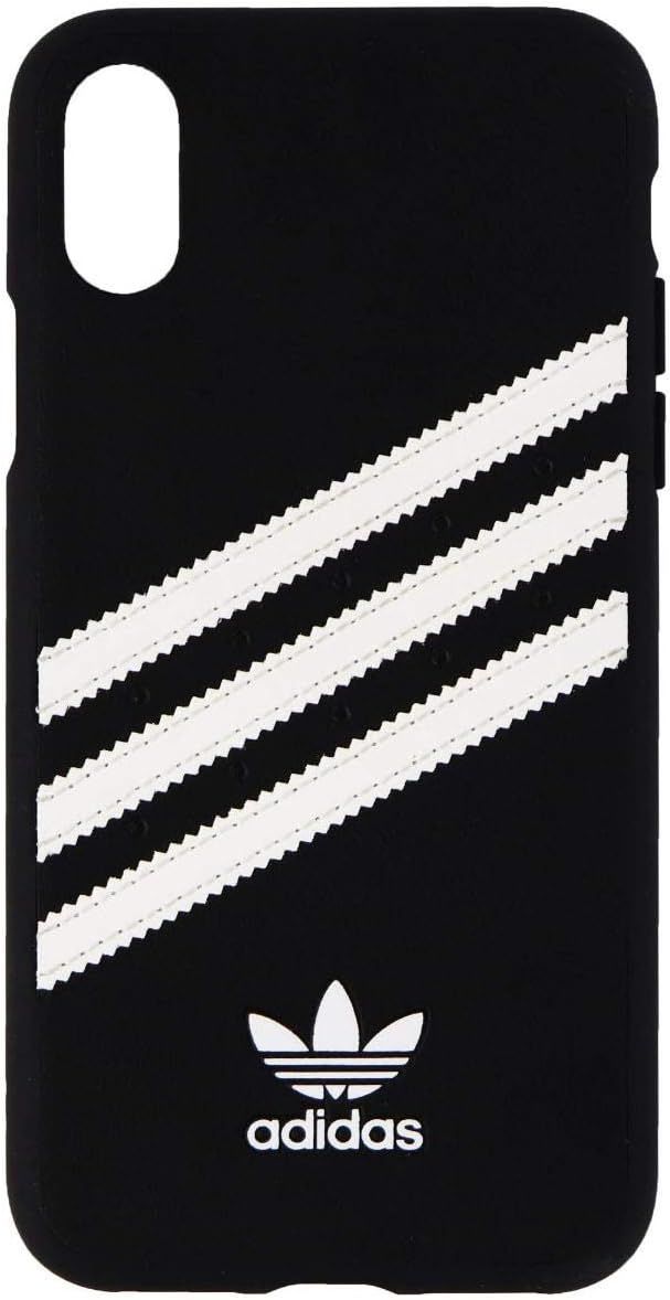 Adidas Originals Samba Snap Phone Case for iPhone XR - Black with White Stripes