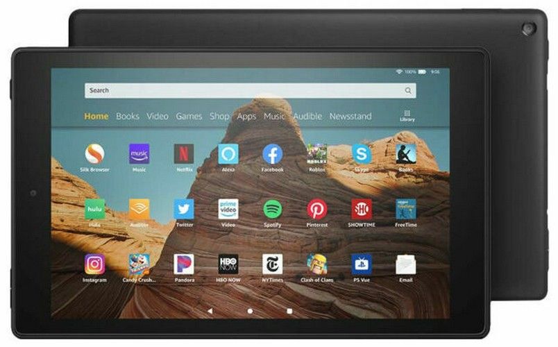 Amazon Fire HD 10 Tablet (2019) - 32GB - Black