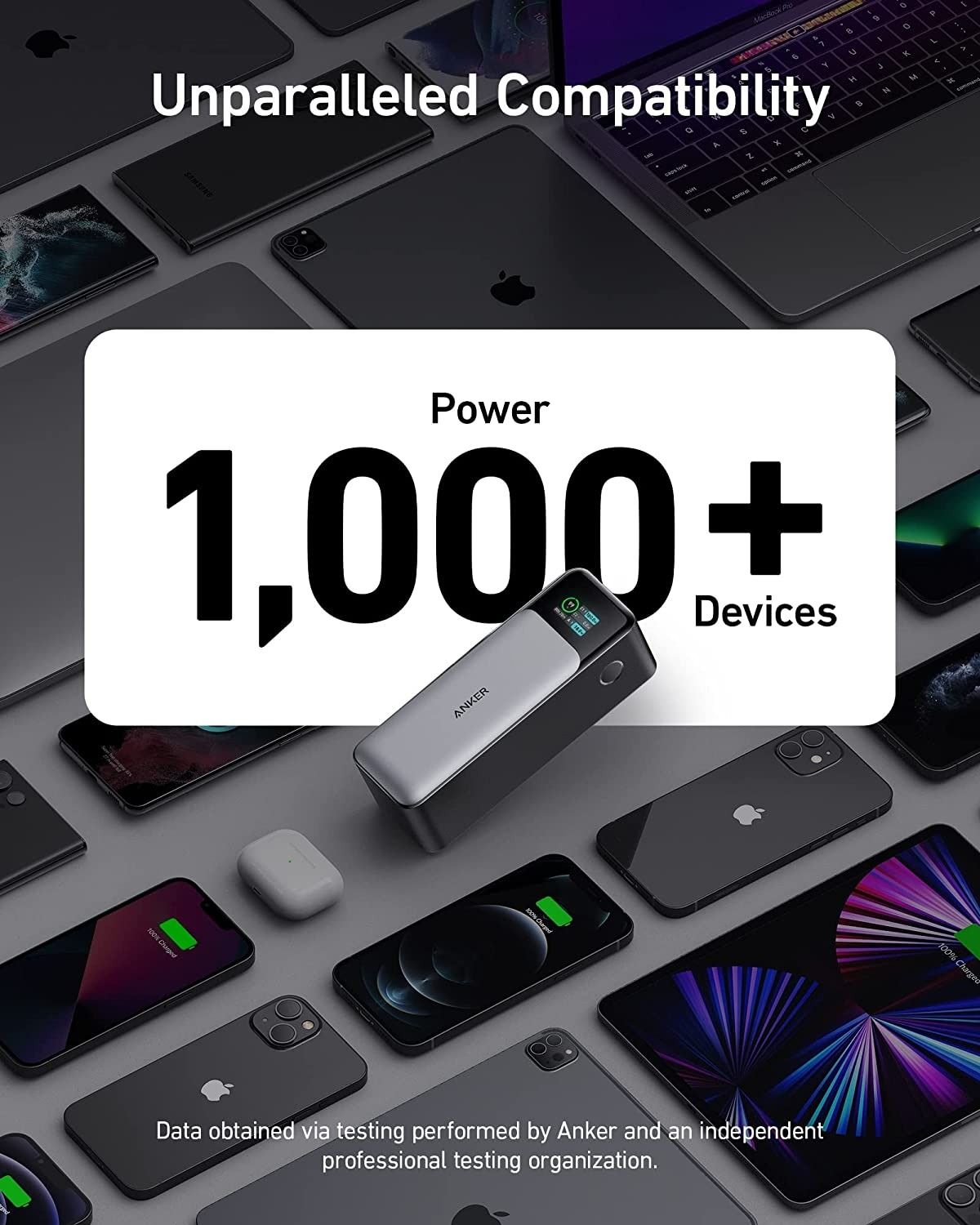 Anker 24000mAh Power Bank (AKA1289011) - Gray