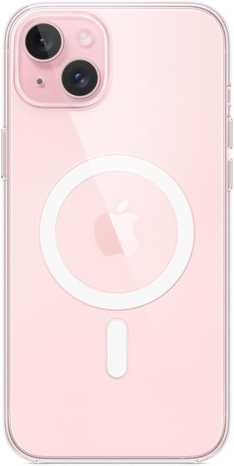 Apple Clear Phone Case for MagSafe for iPhone 15 - Clear
