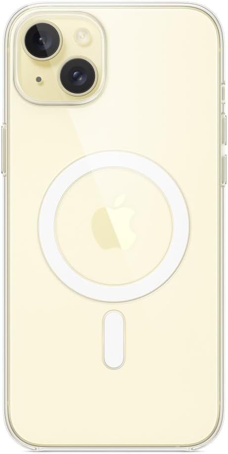 Apple Clear Phone Case for MagSafe for iPhone 15 - Clear