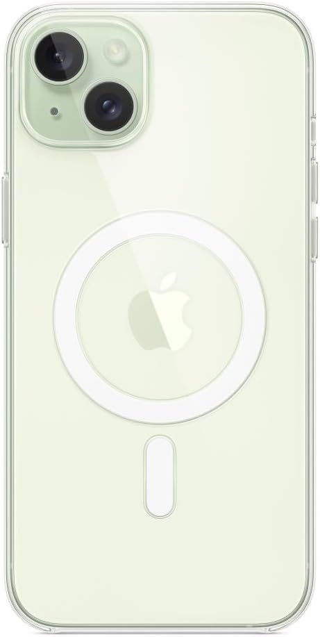 Apple Clear Phone Case for MagSafe for iPhone 15 Plus - Clear