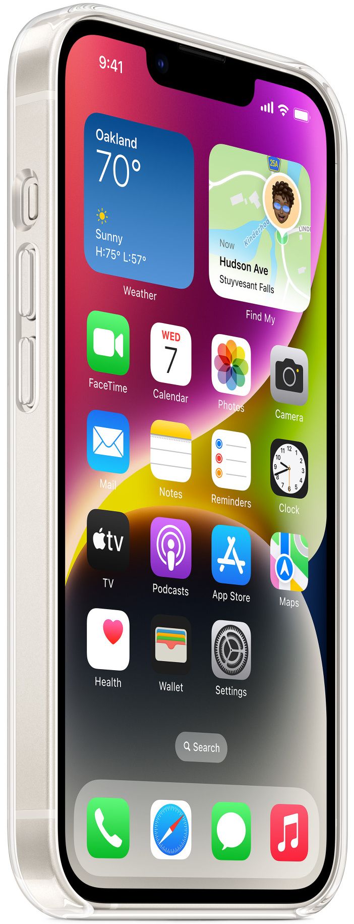 Apple Clear Phone Case with MagSafe for iPhone 14 - Clear