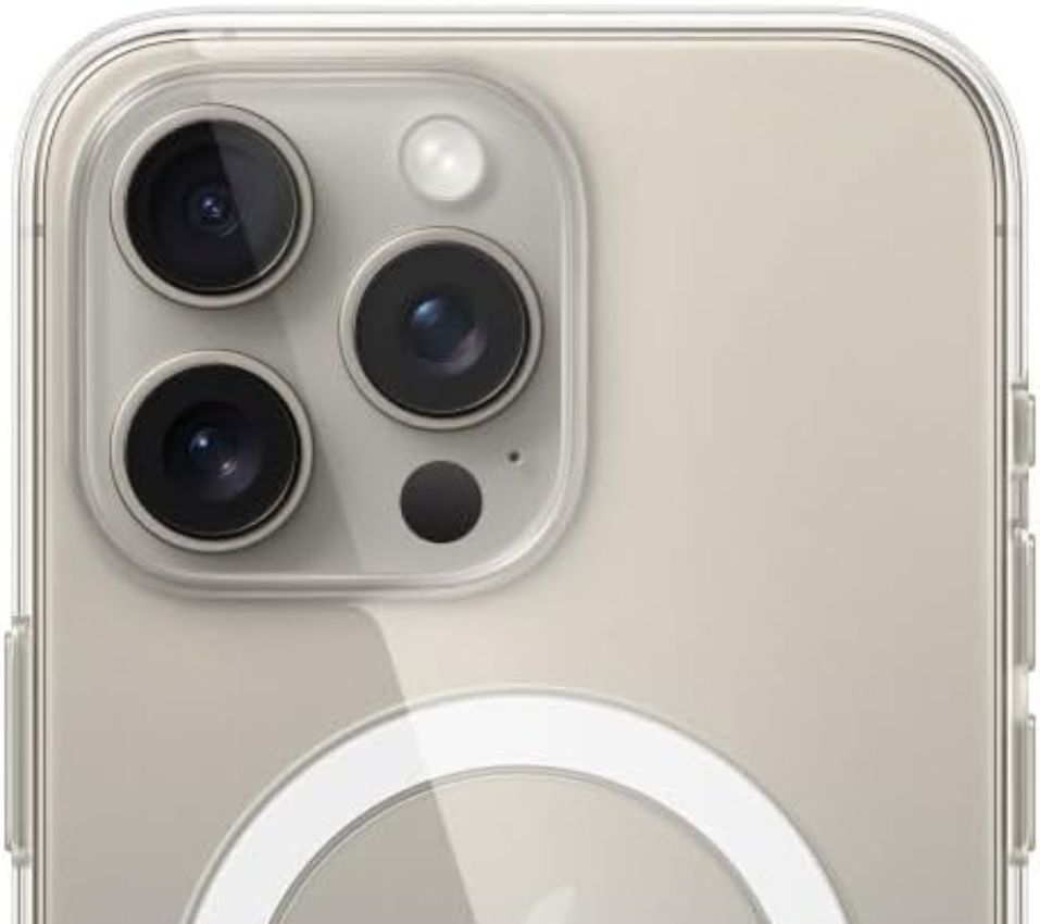 Apple Clear Phone Case with MagSafe for iPhone 15 Pro - Clear