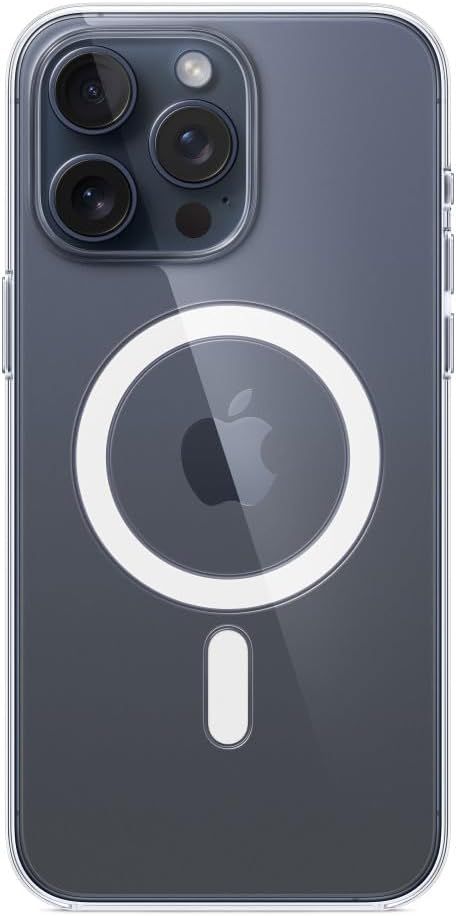 Apple Clear Phone Case with MagSafe for iPhone 15 Pro - Clear