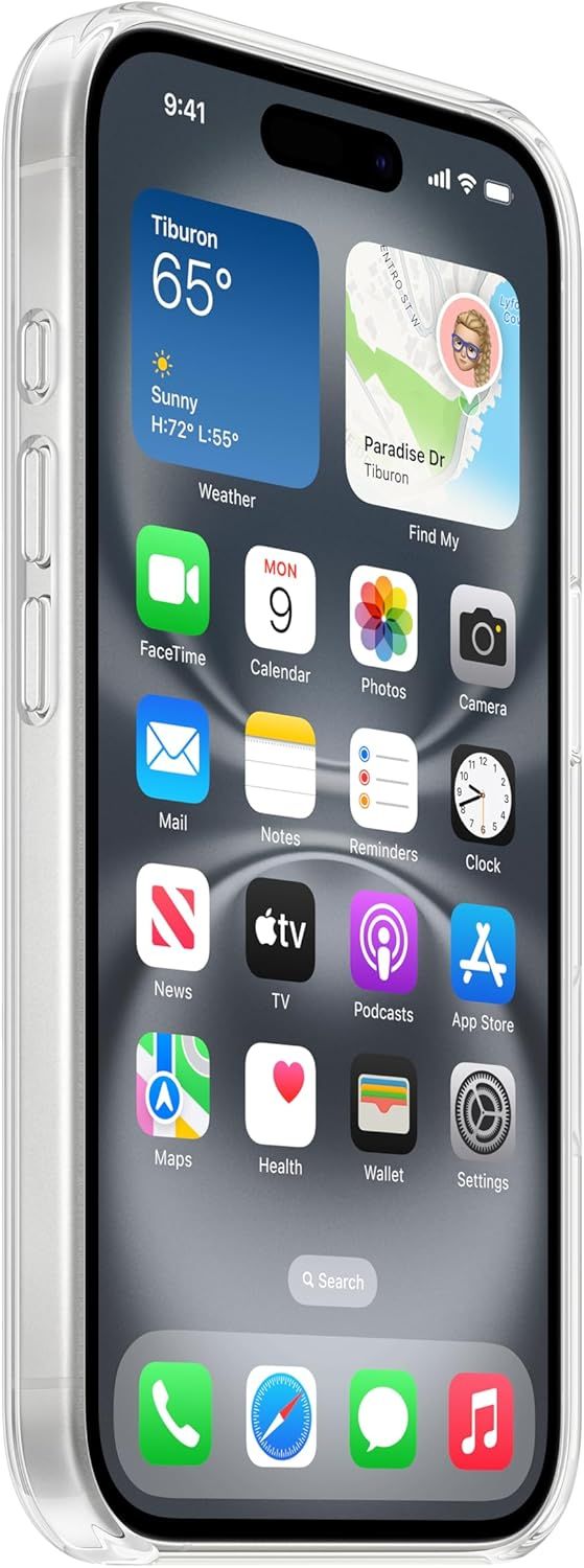 Apple Apple Clear Phone Case with MagSafe for iPhone 16 - Clear