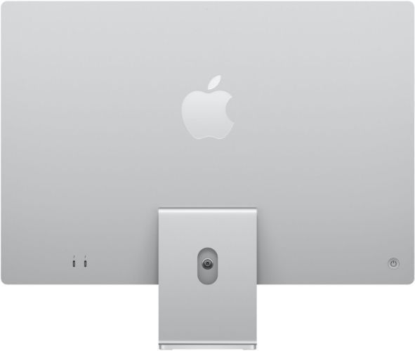 Apple iMac 2021 M1 (Two ports) 24" - Apple M1 chip 8-core CPU - 256GB - Silver - 8GB RAM - 24 Inch