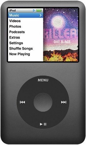 Apple iPod Classic 7th Gen - 120GB - Black