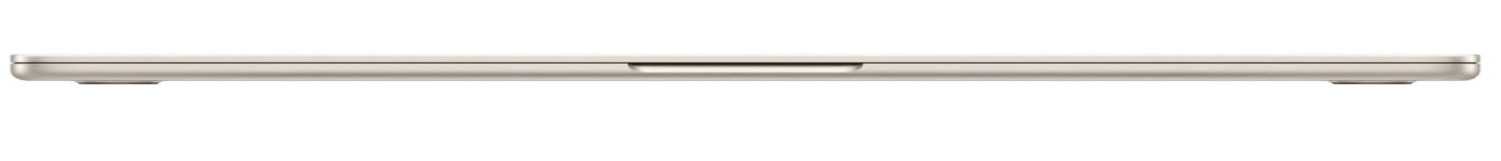 MacBook Air (2023) 15.3-inch - Starlight - Apple M2 Chip: 8-Core CPU/10-Core GPU - 8GB RAM - SSD 256GB