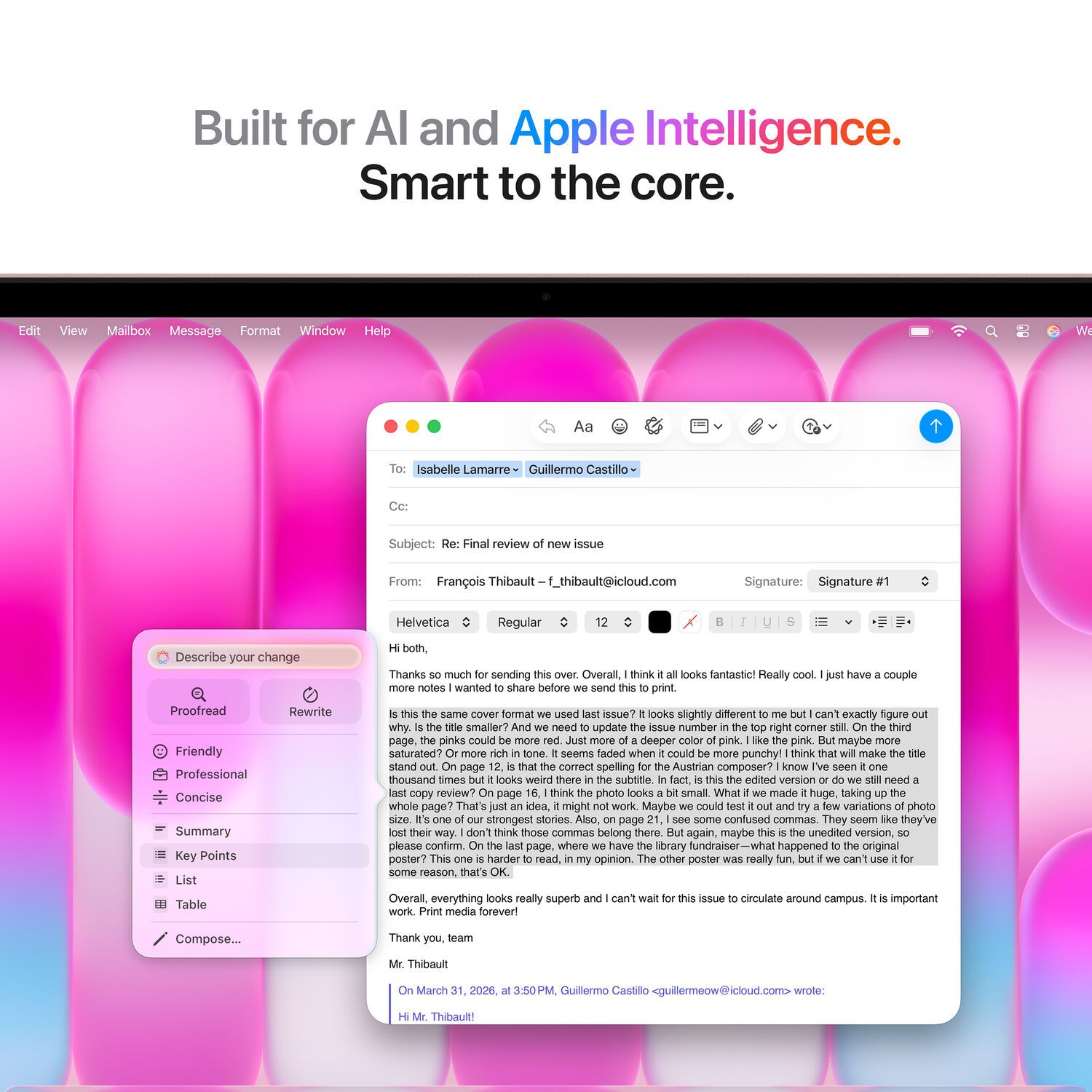 MacBook Neo (2026) 13-inch - Standard display - Blush - Apple A18 Pro chip: 6‑core CPU/5‑core GPU - 8GB RAM - 256GB