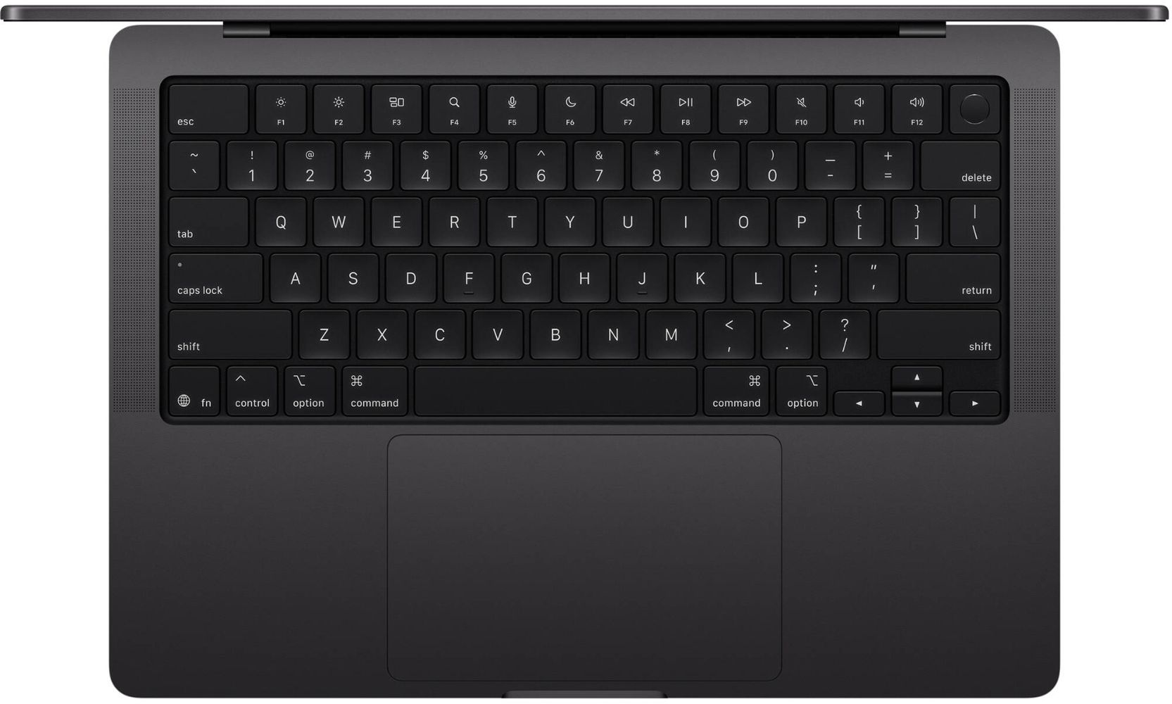 MacBook Pro (2025) 14-inch - Standard display - Space Black - Apple M5 chip: 10‑core CPU/10‑core GPU - 24GB RAM - 1TB