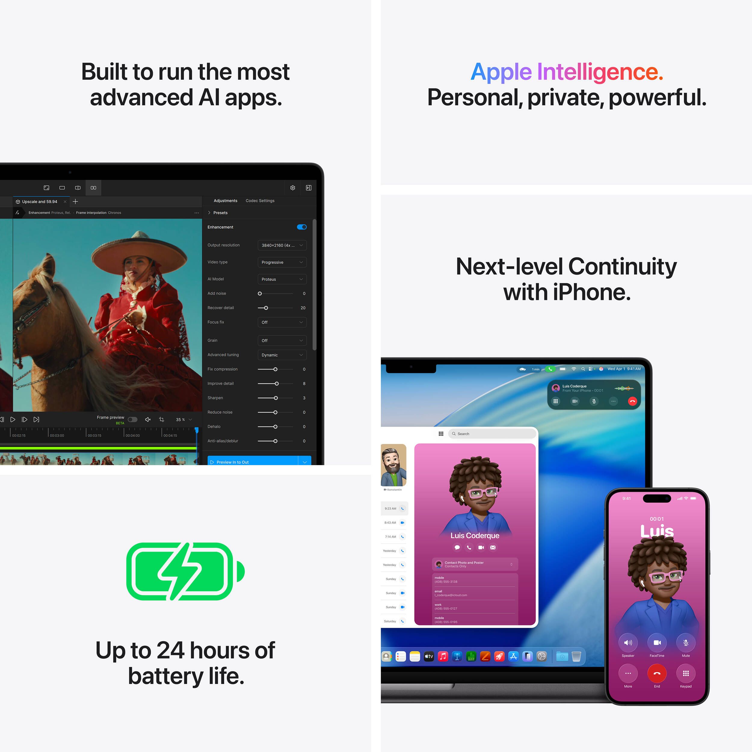MacBook Pro (2026) 16-inch - Standard display - Space Black - Apple M5 Pro chip: 18‑core CPU/20-core GPU - 24GB RAM - 1TB