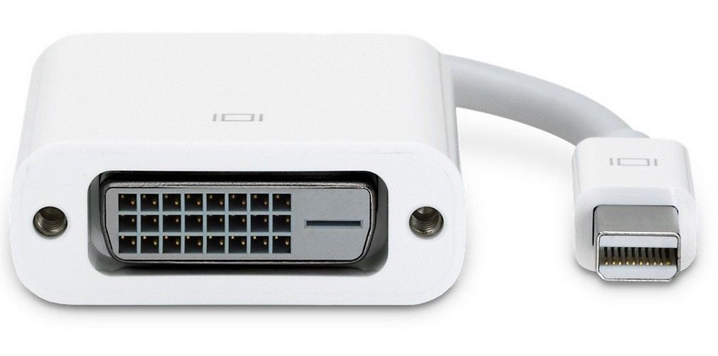 Apple Mini DisplayPort to DVI Adapter - White