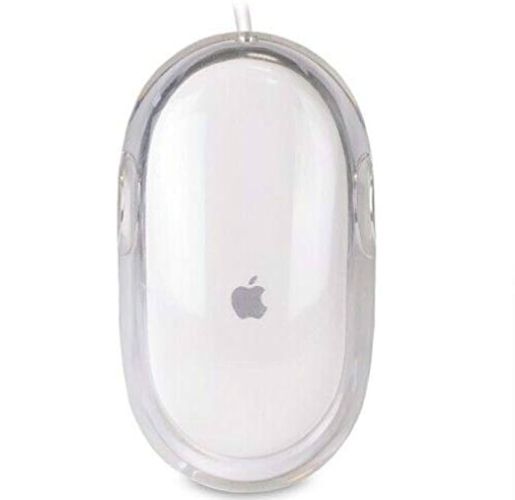 Apple Pro M5769 USB Wired Mouse - White/Clear