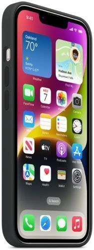 Apple Silicone Phone Case with MagSafe for iPhone 14 - Midnight