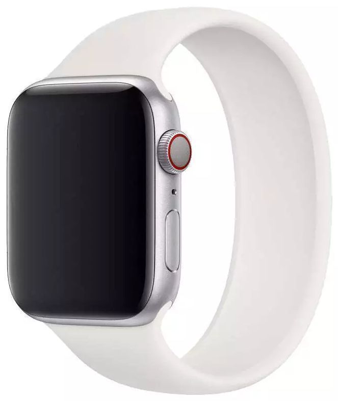Apple Watch Solo Loop Band (45mm) - White - Size 4