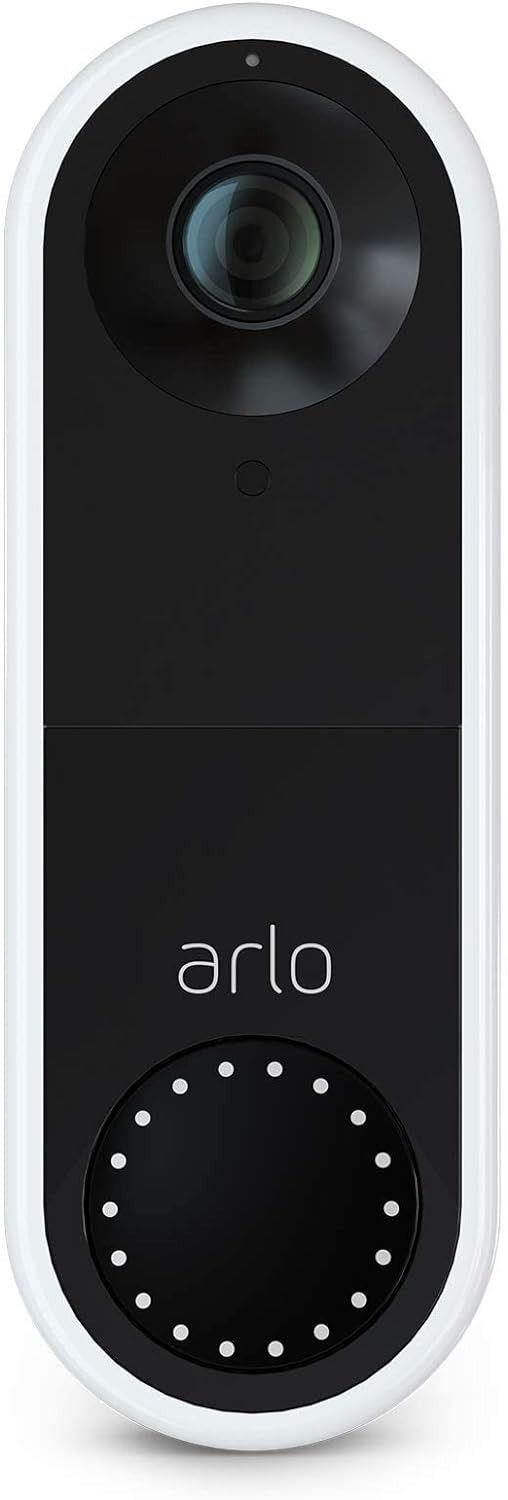 Arlo AVD1001-100NAR Smart Doorbell HD Video Wired - White