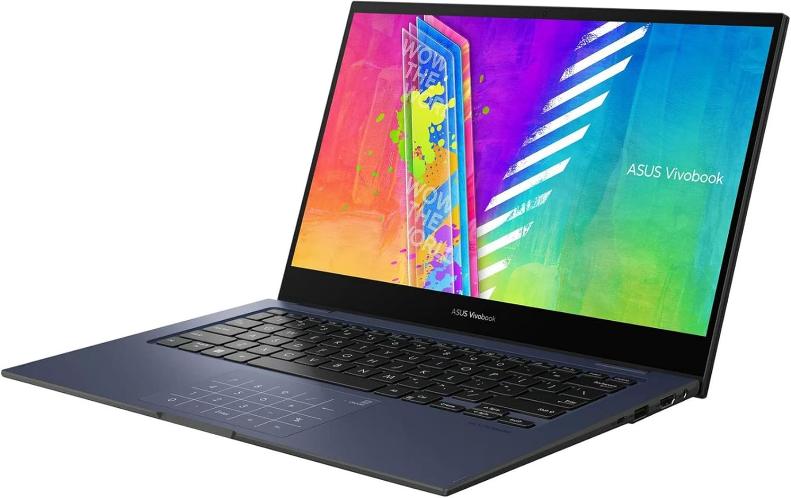ASUS Vivobook Go 14 Flip (J1400KA) Laptop 14" - Quiet Blue - Intel Celeron N4500  1.1GHz - 4GB RAM - 128GB