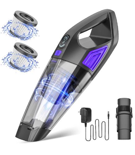 ATONEP Handheld Vacuum Cordless - Purple