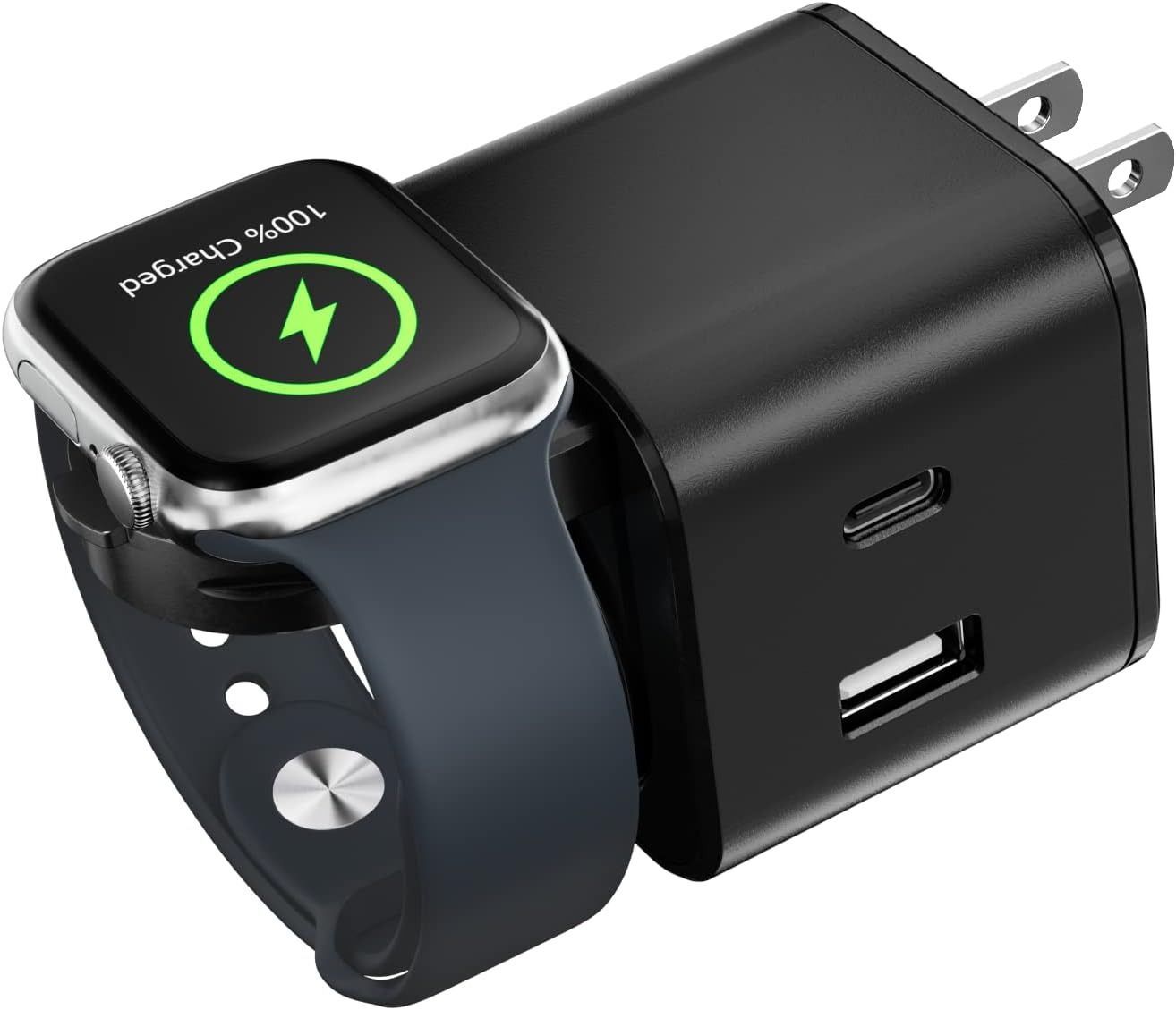 BeaSaf 36W Dual Ports Wall Charger - Black