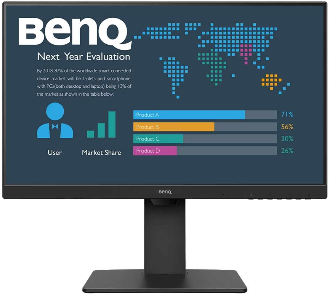 BenQ BL2786TC USB-C 100Hz Business Monitor 27" - Black - 27 Inch