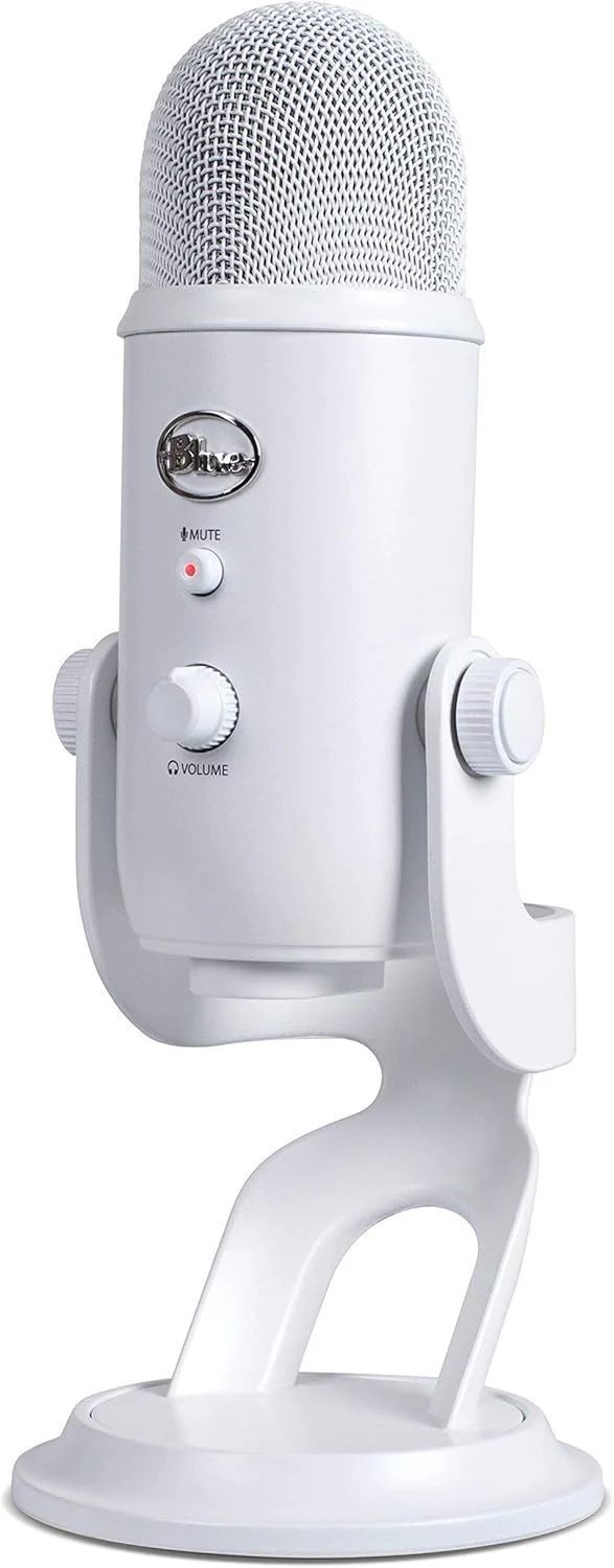 Blue Yeti USB Microphone - White