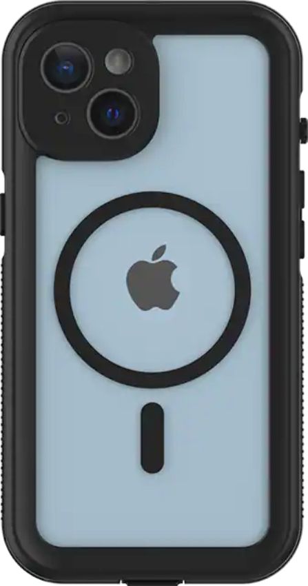 Body Glove Tidal Waterproof Phone Case for iPhone 14 - Black/Clear