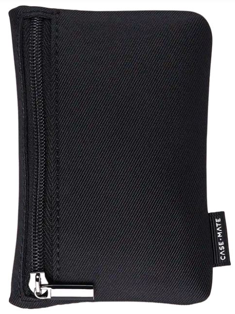 Case-Mate Magnetic Zipper Pouch - Black