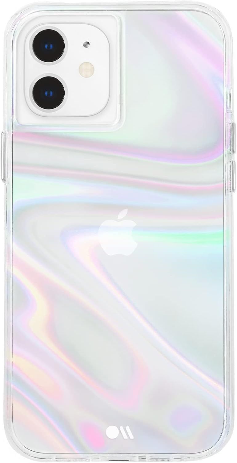 Case-Mate Soap Bubble Phone Case for iPhone 12 mini - Iridescent