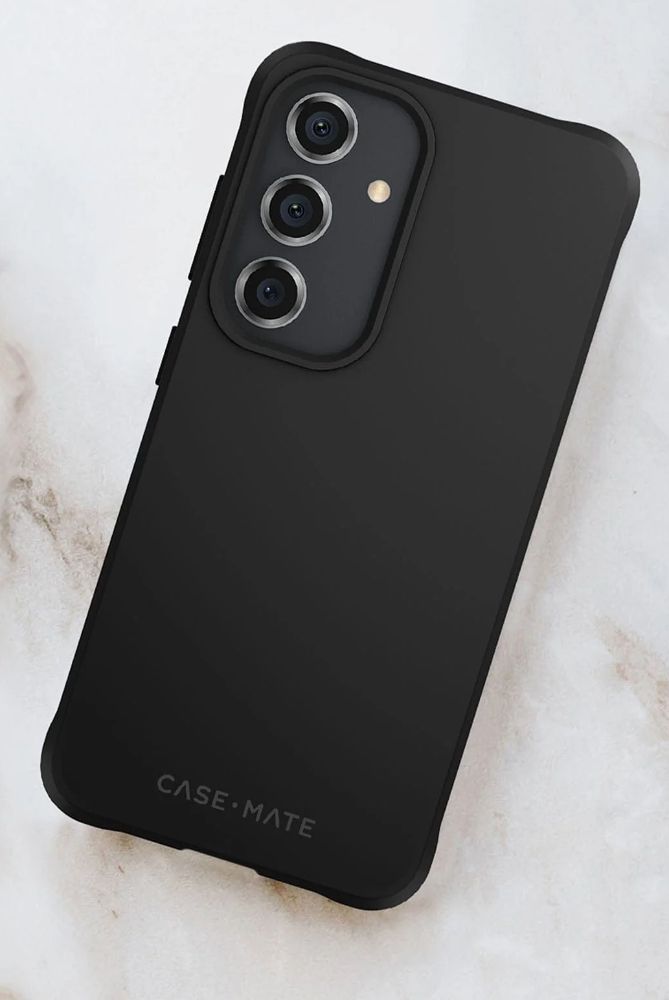 Case-Mate Tough Black Phone Case for Samsung Galaxy S24 - Clear