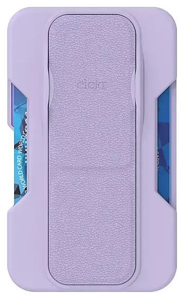 Clckr Magsafe Wallet Stand & Grip - Purple