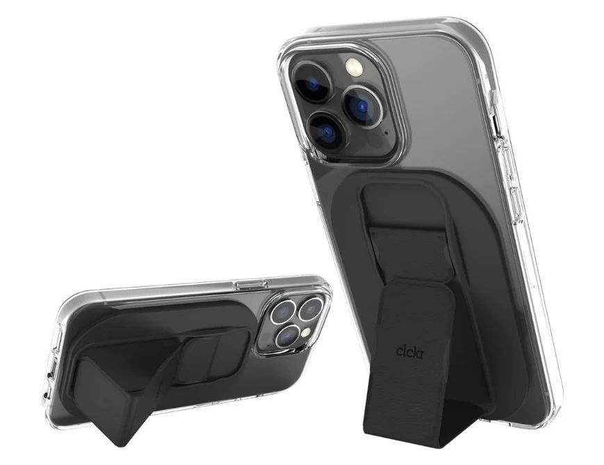 Clckr Stand & Grip For Magsafe Phone Grip - Black