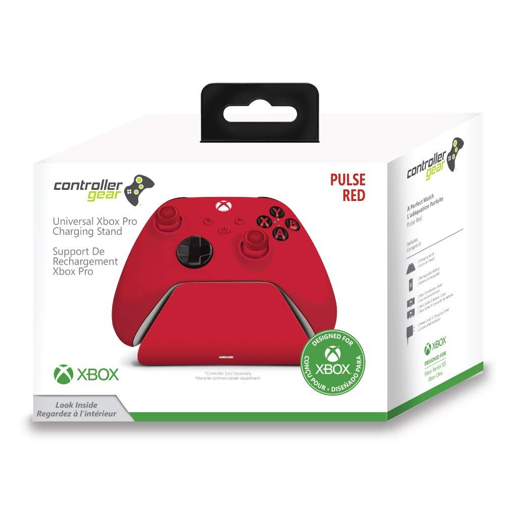 Controller Gear Xbox Pro Charging Stand for Xbox - Pulse Red