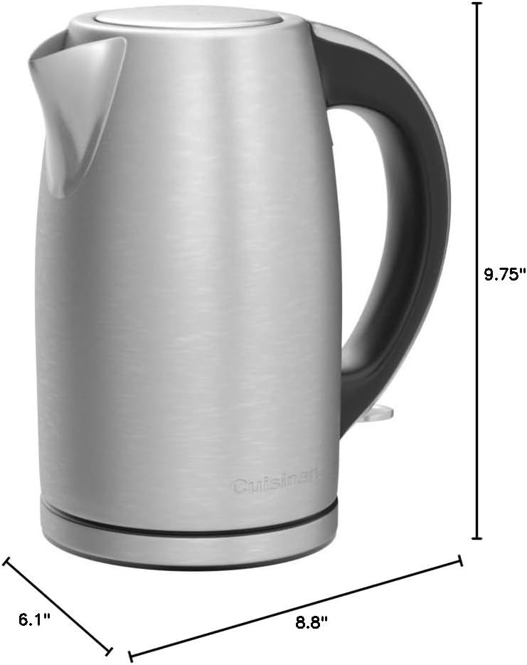 Cuisinart Electric Cordless Tea Kettle (JK-17) - Stainless Steel