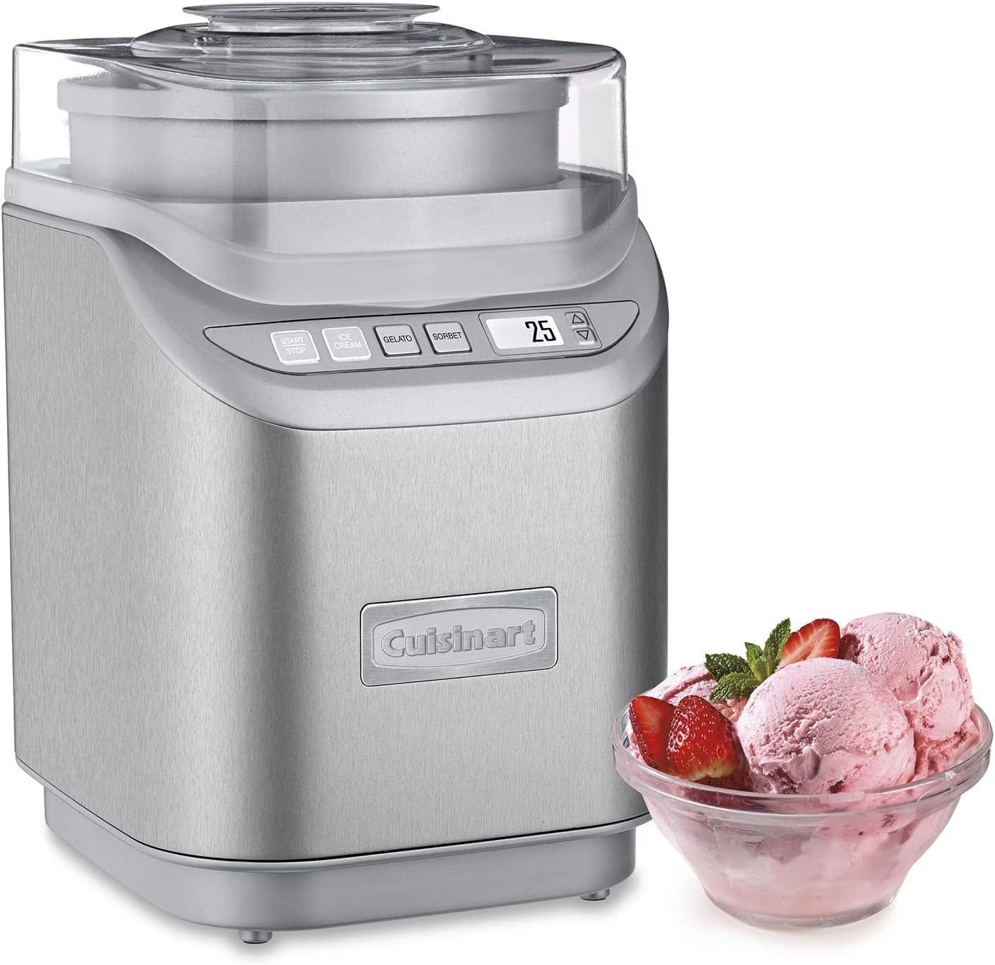 Cuisinart ICE-70P1 Cool Creations Ice Cream Maker - Stainless Steel