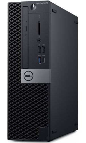 Dell Optiplex 5070 SFF - Intel Core i5-9500 3.0GHz - 256GB - Black - 8GB RAM