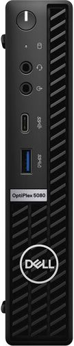 Dell OptiPlex 5080 MFF Desktop Computer - Intel Core i5-10500T 2.3GHz - 512GB - Black - 16GB RAM