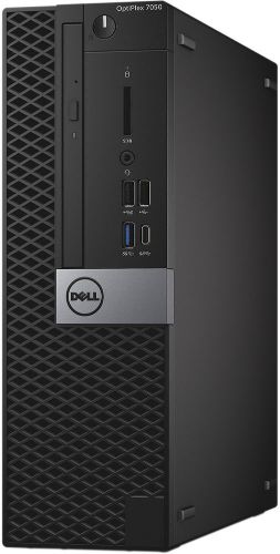 Dell Optiplex 7050 SFF - Intel Core i5-7500T 2.7GHz - 256GB - Black - 8GB RAM