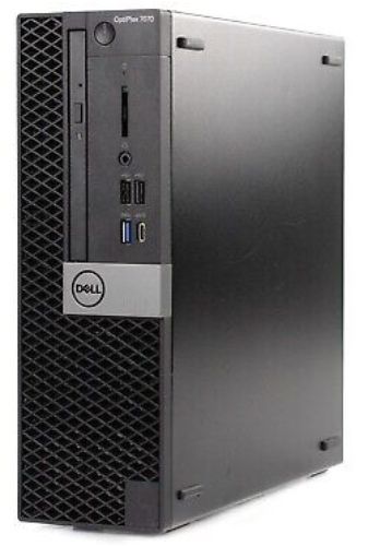 Dell Optiplex 7070 Desktop SFF - Intel Core i5-9500 3.0GHz - 256GB - Black - 4GB RAM