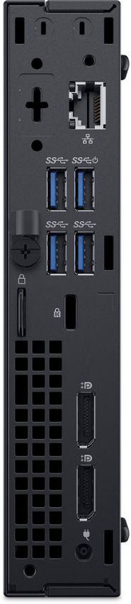 Dell Optiplex 7070 MFF - Intel Core i5-9600 2.3GHz - 256GB - Black - 16GB RAM