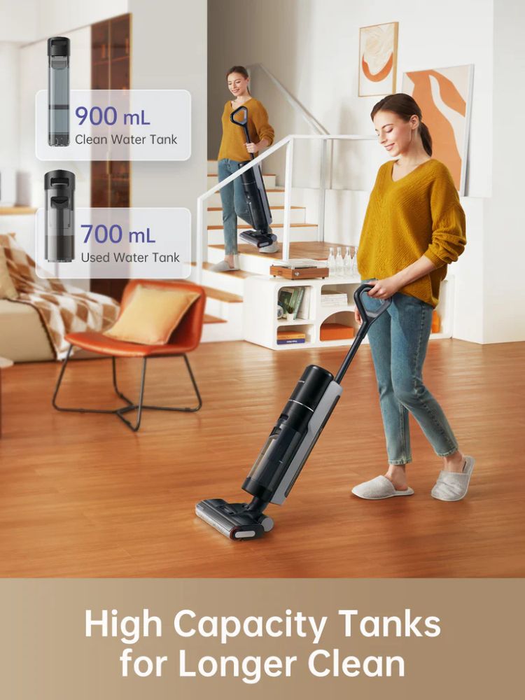 Dreame H12 Pro Wet and Dry Vacuum - Black