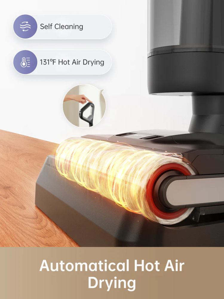 Dreame H12 Pro Wet and Dry Vacuum - Black