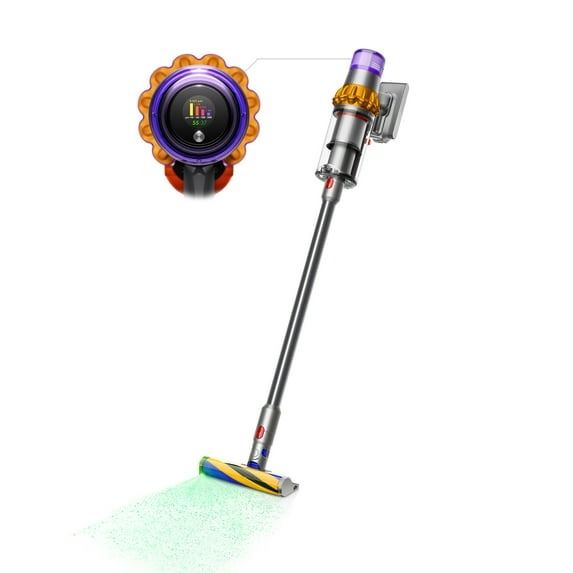 Dyson V15 Detect Total Clean Vacuum Cleaner - Yellow/Nickel
