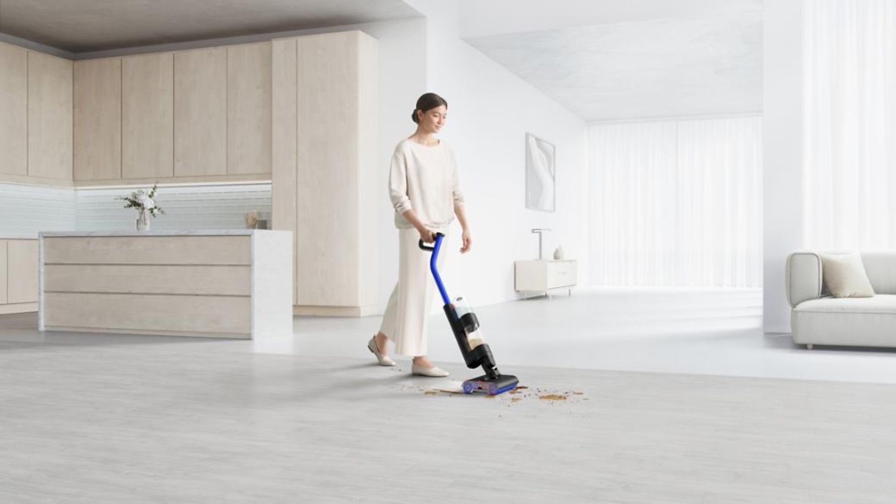 Dyson WashG1 Wet Floor Cleaner - Ultra Blue/Matt Black